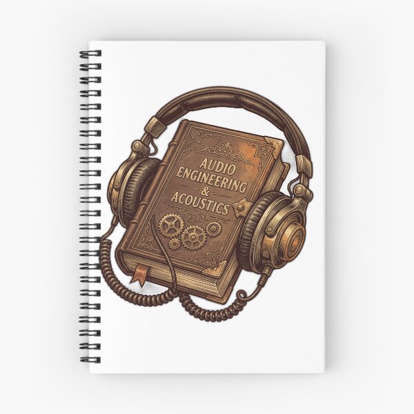 Item preview, Vintage Headphones On Book Audiobook Listener designed and sold by ryanguas.