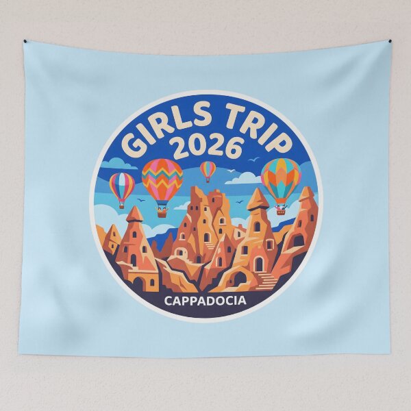 Item preview, Girls Trip 2026 Cappadocia Travel with Cappadocia Turkey Girls Weekend Adventure designed and sold by SplashTastic.