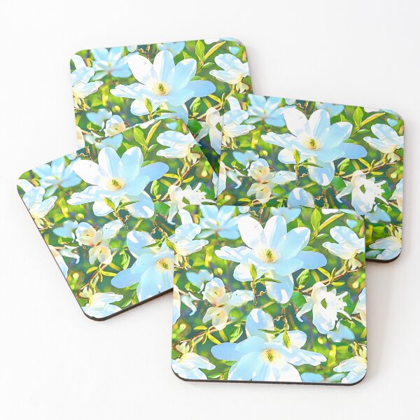 Item preview, White Magnolia 5-O designed and sold by O'clock Vibes.