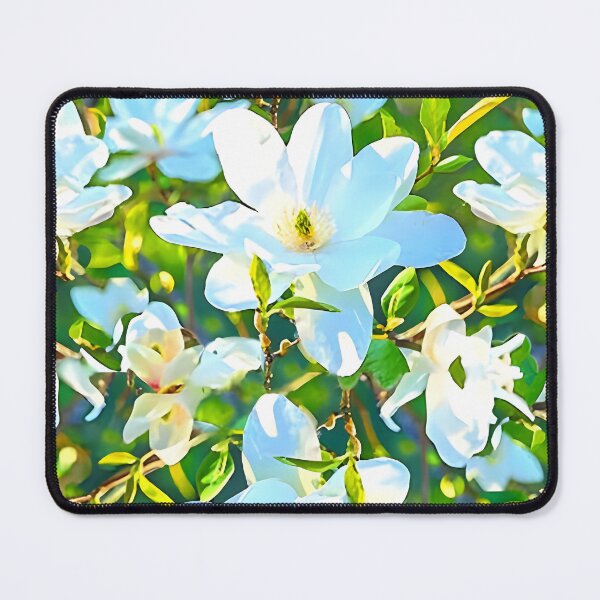Item preview, White Magnolia 5-O designed and sold by O'clock Vibes.