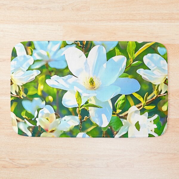 Item preview, White Magnolia 5-O designed and sold by O'clock Vibes.