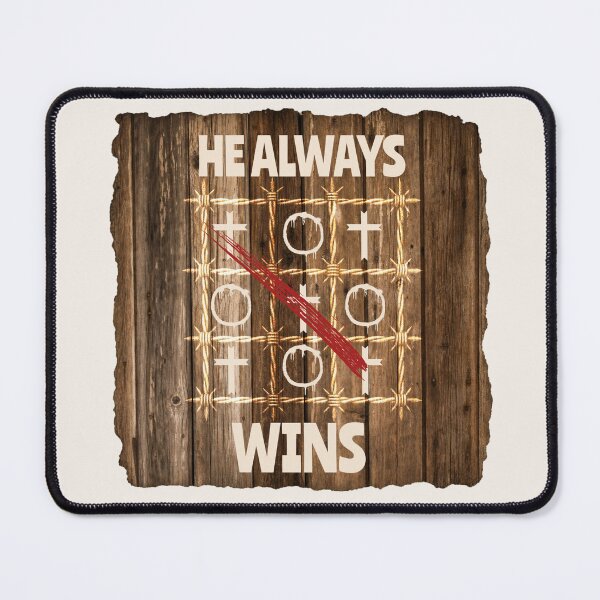 Item preview, Jesus Always Wins Tic Tac Toe Shirt Christian Graphic Tee Faith-Based T-Shirt Bible Beliver Gift Religious Apparel designed and sold by Rosie's Wildflower Boutique.