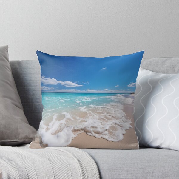 Item preview, Blue ocean with crashing wave designed and sold by KruzyArts.