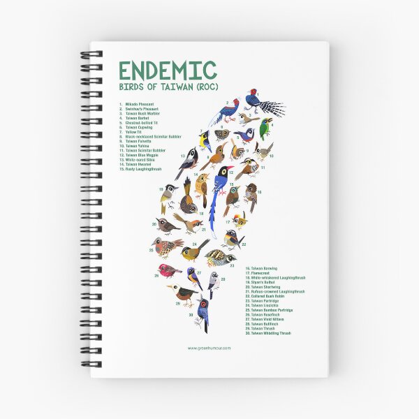 Item preview, Endemic Birds of Taiwan designed and sold by Green Humour.