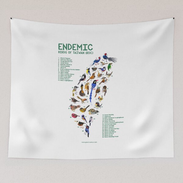 Item preview, Endemic Birds of Taiwan designed and sold by Green Humour.