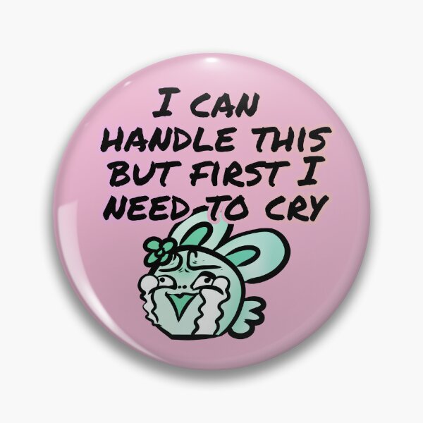 Item preview, I can handle this but first I need to cry - Claninchen bunny designed and sold by Claninchen.
