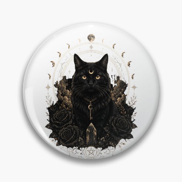Item preview, Mystic Black Cat designed and sold by MySthore.