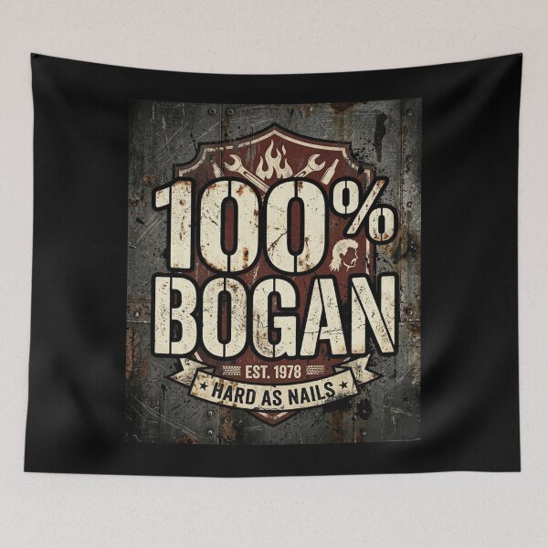 Item preview, 100% Bogan Hard As Nails Australian Mullet designed and sold by Flirt-Teez.