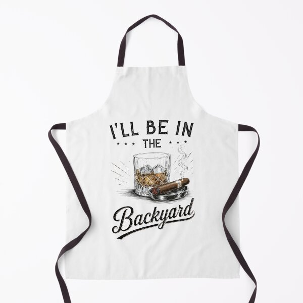 Item preview, Vintage I'll Be In The Backyard Bourbon Lover designed and sold by charoen-design.