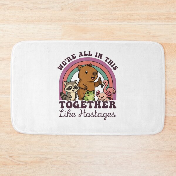 Item preview, We'Re All In This Together Like Hostages Funny Retro designed and sold by charoen-design.