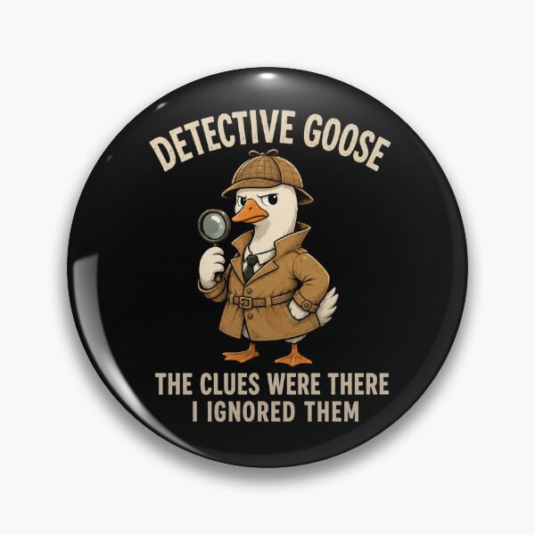 Item preview, Detective Goose designed and sold by thesmokeydogs.