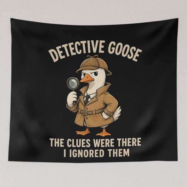 Item preview, Detective Goose designed and sold by thesmokeydogs.