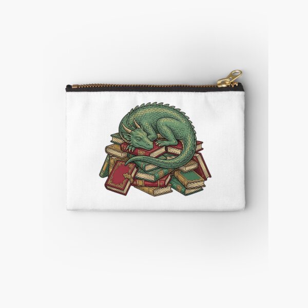 Item preview, Book Dragon Hoarding Books Cute Fantasy designed and sold by ryanguas.