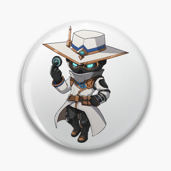Item preview, Cypher Chibi Valorant designed and sold by rialvinrimadia.