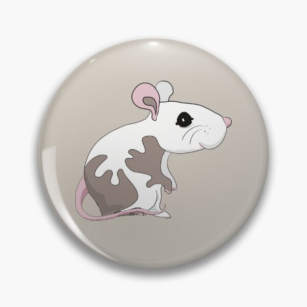 Item preview, Cute Kawaii Spotted Fancy Pet Rat designed and sold by Karin Taylor.