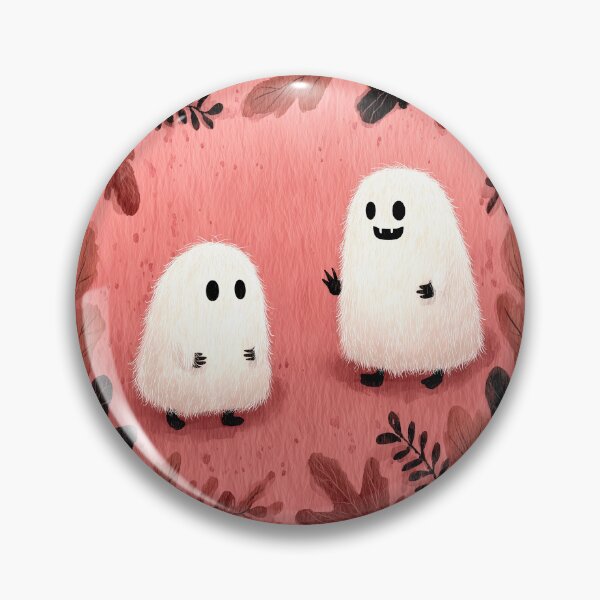 Item preview, Cute Fluffy Ghosts in Autumn Forest designed and sold by colorful-white.