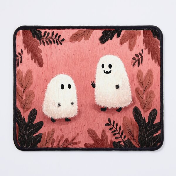 Item preview, Cute Fluffy Ghosts in Autumn Forest designed and sold by colorful-white.