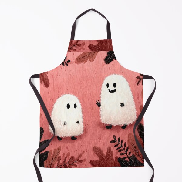 Item preview, Cute Fluffy Ghosts in Autumn Forest designed and sold by colorful-white.