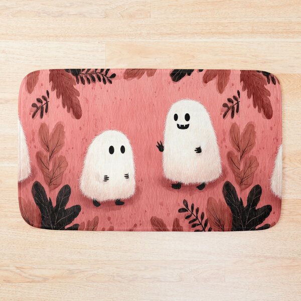 Item preview, Cute Fluffy Ghosts in Autumn Forest designed and sold by colorful-white.