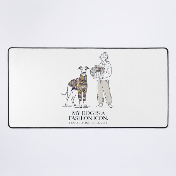 Item preview, My Dog Is A Fashion Icon Pets Design for Dog Owner and Funny Dogs Lovers designed and sold by SplashTastic.