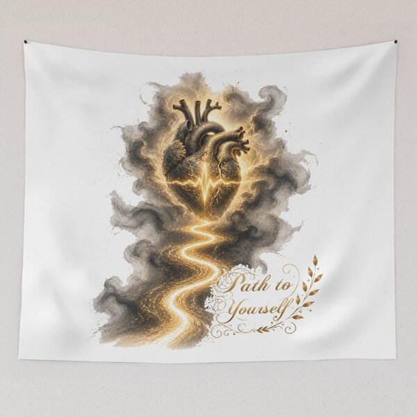 Item preview, Path to Yourself - The Golden Inner Journey designed and sold by Mcjiskra.