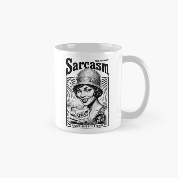 Item preview, Sarcastic Black Woman Sarcasm For Women Vintage Ad Girl designed and sold by GrandeDuc.