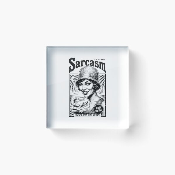 Item preview, Sarcastic Black Woman Sarcasm For Women Vintage Ad Girl designed and sold by GrandeDuc.