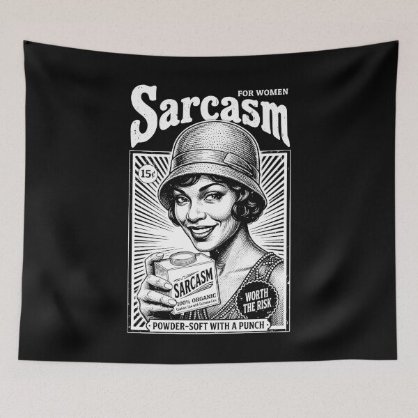 Item preview, Sarcastic Black Woman Sarcasm For Women Vintage Ad Girl designed and sold by GrandeDuc.