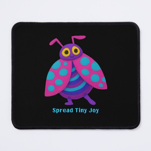 Item preview, Spread Tiny Joy - Cute Colorful Ladybug designed and sold by PatykArt.