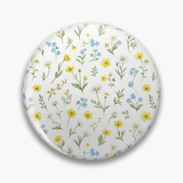 Item preview, Watercolor Wildflower Seamless Pattern - Spring Meadow Nature Design designed and sold by FashioonTrends.