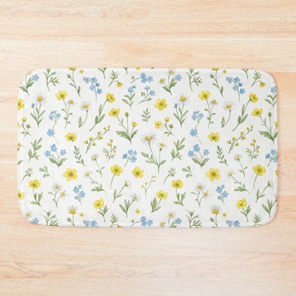 Item preview, Watercolor Wildflower Seamless Pattern - Spring Meadow Nature Design designed and sold by FashioonTrends.