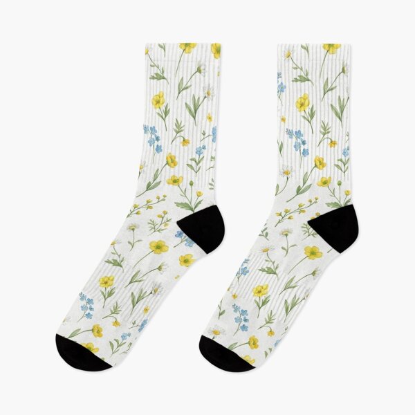 Item preview, Watercolor Wildflower Seamless Pattern - Spring Meadow Nature Design designed and sold by FashioonTrends.