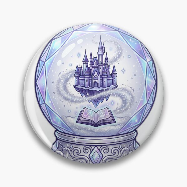 Item preview, Magical Castle Snow Globe Fictional World designed and sold by ryanguas.