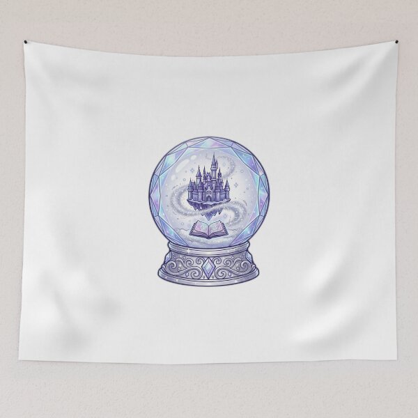 Item preview, Magical Castle Snow Globe Fictional World designed and sold by ryanguas.