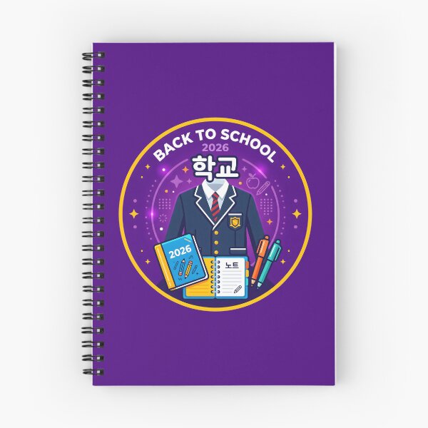 Item preview, Back To School 2026 Education Theme highlighting Korean School and School Uniform designed and sold by SplashTastic.