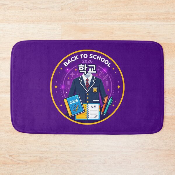 Item preview, Back To School 2026 Education Theme highlighting Korean School and School Uniform designed and sold by SplashTastic.