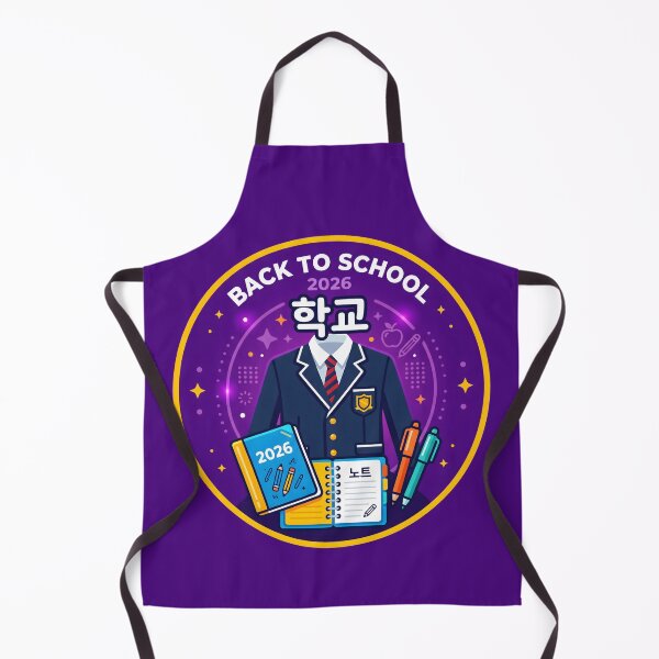 Item preview, Back To School 2026 Education Theme highlighting Korean School and School Uniform designed and sold by SplashTastic.