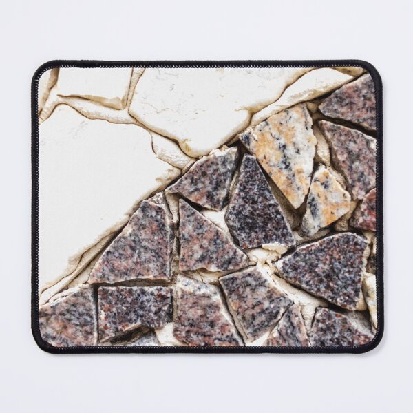 Item preview, Close-Up Stone Mosaic Tiles Texture With Irregular Granite Pieces and White Grout Pattern designed and sold by Nmallia.