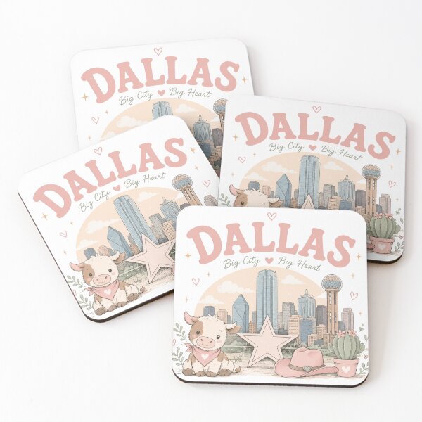 Item preview, Cute Dallas City Logo designed and sold by To Ni.