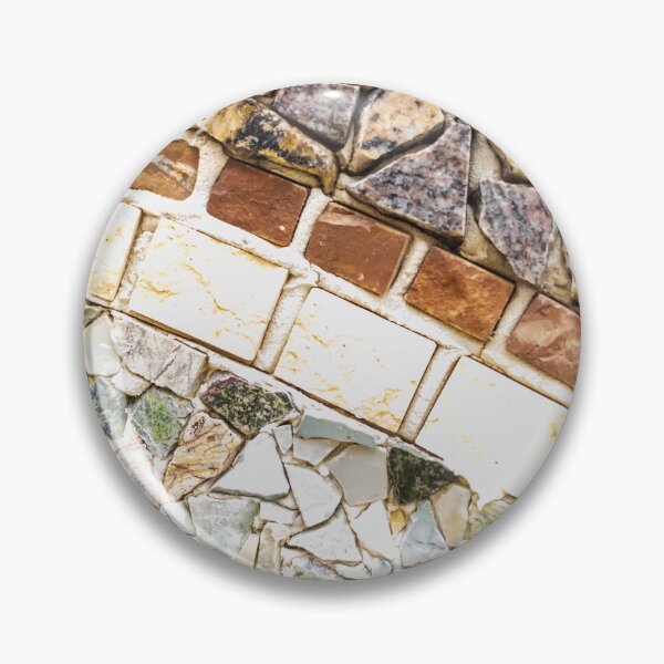 Item preview,  Close-Up Stone Mosaic Tiles Texture With Irregular Granite Pieces and White Grout Pattern designed and sold by Nmallia.