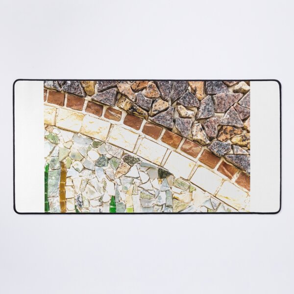 Item preview, Close-Up Stone Mosaic Tiles Texture With Irregular Granite Pieces and White Grout Pattern designed and sold by Nmallia.