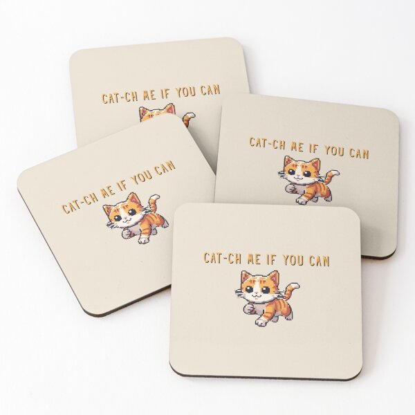 Item preview, Cat-ch Me If You Can designed and sold by TeeHee Puns.