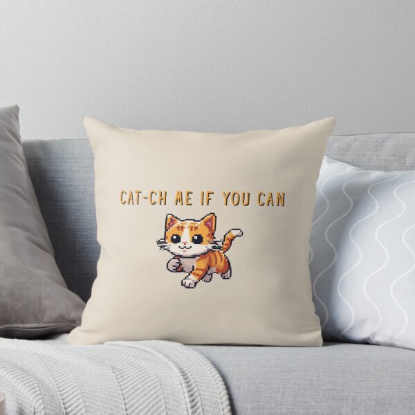 Item preview, Cat-ch Me If You Can designed and sold by TeeHee Puns.