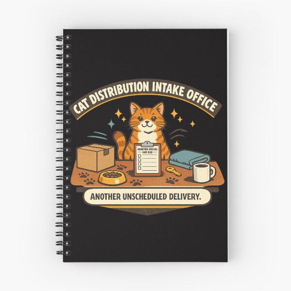 Item preview, Cat Distribution Intake Office – Another Unscheduled Delivery designed and sold by Concrete Coffee Studio.