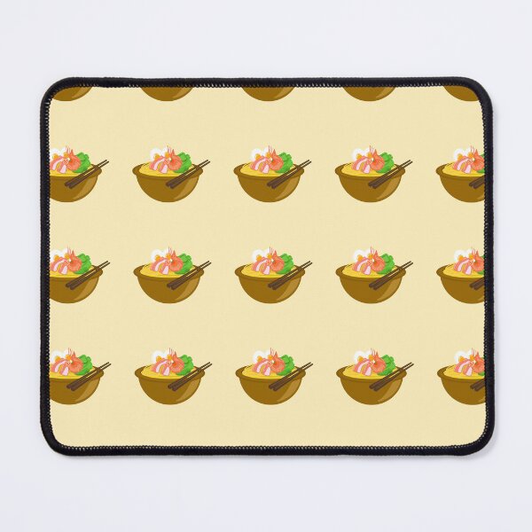 Item preview, Food pattern fabric is ramen  designed and sold by Er-glow1.