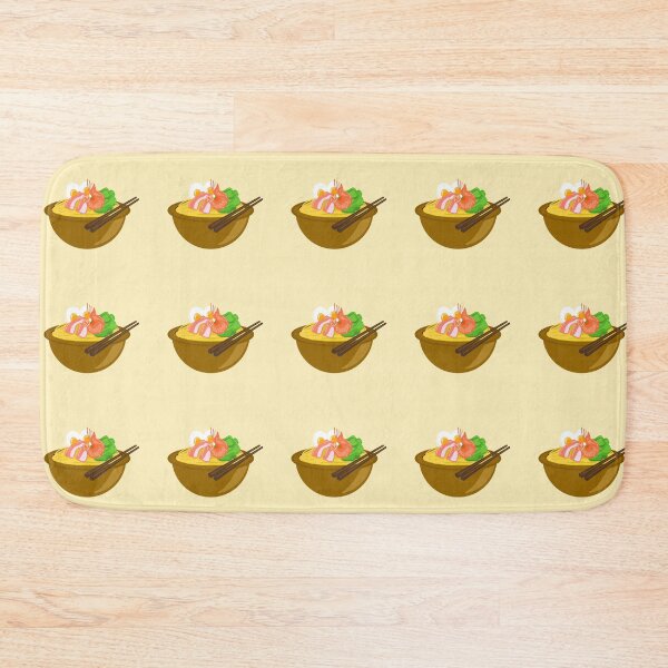 Item preview, Food pattern fabric is ramen  designed and sold by Er-glow1.