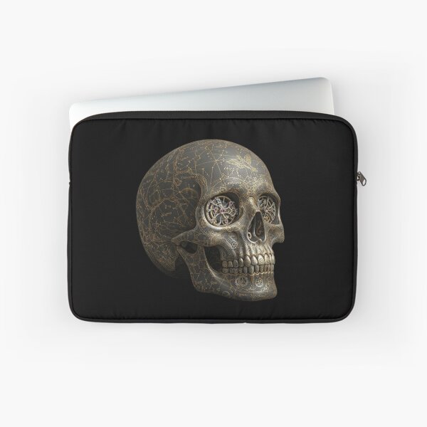 Item preview, Celestial Clockwork Skull: Constellations and Gears designed and sold by SipWithStyleArt.