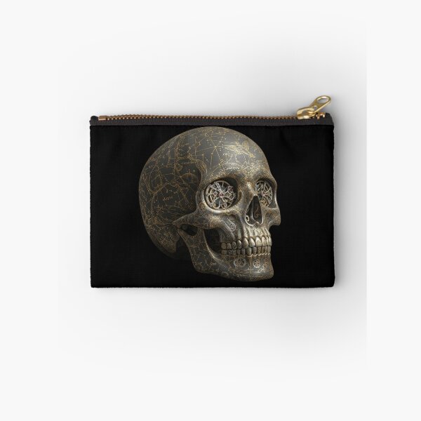 Item preview, Celestial Clockwork Skull: Constellations and Gears designed and sold by SipWithStyleArt.