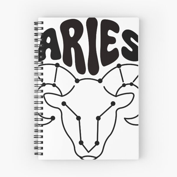 Item preview, Retro Aries Constellation Celestial Groovy Style designed and sold by GSJGROUP.