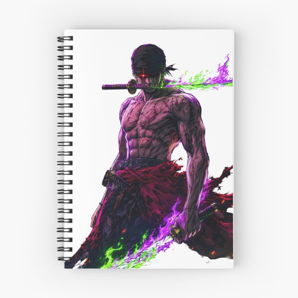Item preview, Zoro King of Hell T-Shirt | Roronoa Zoro Anime Gift | One Piece Santoryu Sword Style Apparel | Pirate Hunter Hoodie designed and sold by c_artist.
